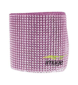 Taśma z cekinami 12cm * 10y różowa, 1 szt.