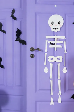 Dekoracja SZKIELET Kościotrup Halloween 110cm