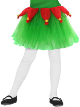 Spódniczka Dziecięca Tutu Zielona ELF Skrzat