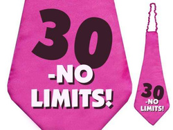 Krawat "30 - NO LIMITS!", 1 szt.