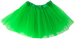 Spódniczka TUTU Tiulowa ZIELONA Strój Żabka 30cm