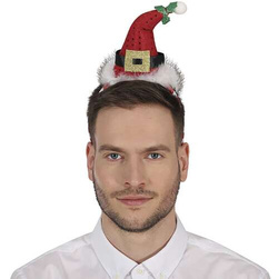 Opaska Świąteczna Mikołajki CZAPKA MIKOŁAJA