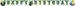 Baner Girlanda BATMAN Urodziny Party 200cm