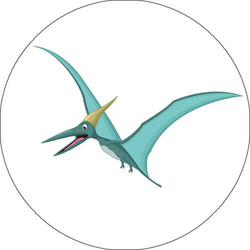 Opłatek tortowy 29 cm, Dinozaur 1 szt.