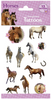 Tatuaże Zmywalne Tymczasowe KONIE Urodziny 12szt.