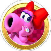 Opłatek tortowy 14 cm Super Mario 1 szt.