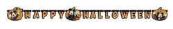Baner napis Mickey Happy Halloween, 195 cm, 1 szt.