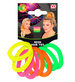 Gumki Do Włosów Neonowe 8 szt. Lata 80 90 Disco