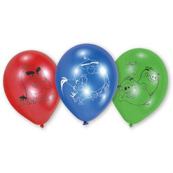 Balony Angry Birds Movie, 6 szt.