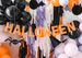 Baner Halloween, 2,5 m, pomarańczowy