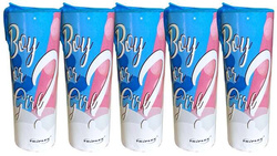 Świeca dymna Baby Shower Blue Chłopiec 5szt.