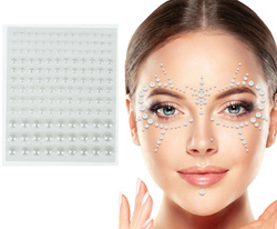 Naklejki Biżuteria Kryształki Perełki Ozdoba