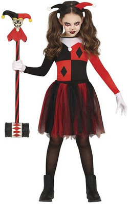 Kostium Strój Harley Harlequin Halloween 5-6 lat