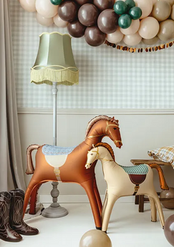 Balon Foliowy Stojący Konik KOŃ, 86,5x73 cm