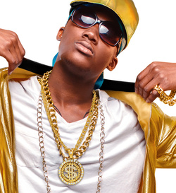 Naszyjnik Wisiorek Złota Zawieszka DOLAR Cekiny