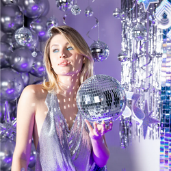 Zawieszka KULA DYSKOTEKOWA Lustrzana 20cm