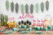 Topper na tort Aloha - Tropical party 22,5cm, 1szt