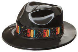 Kapelusz gangsterski na 50 Urodziny, 1 szt.