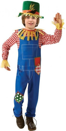 Kostium Strój Kolorowy Strach na Wróble 110/120 cm