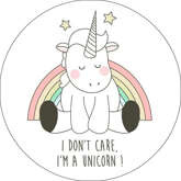 Opłatek tortowy 29 cm, Jednorożec 1 szt.