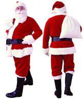 Kostium ŚWIĘTY MIKOŁAJ LUX Uniwersalny, 1 szt