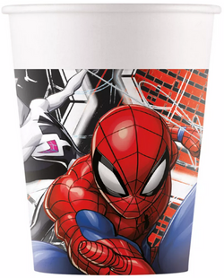 Kubeczki Papierowe SPIDERMAN Marvel 200ml 8szt.