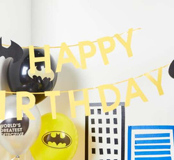 Girlanda Baner Happy Birthday BATMAN Urodziny 180