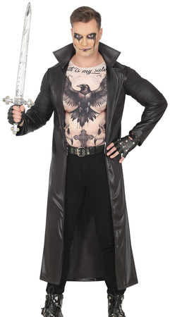 Kostium Strój GOTYCKI ŁOWCA Demonów Halloween, L
