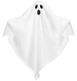 Dekoracja Wisząca Biały DUCH Duszek Halloween 41cm