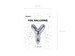 Balon foliowy Litera "Y", 35cm, srebrny