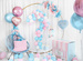 Balony Pastelowe Białe Urodziny 12cm 100szt.