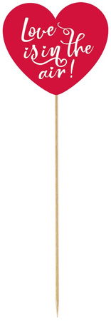 Topper do Ciasta Tortu SERCE Love Walentynki 30cm