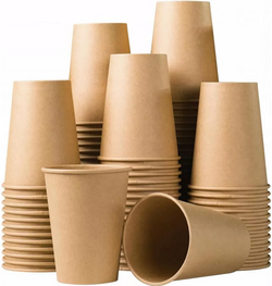 Kubeczki Papierowe kraft 250ml, 100 szt