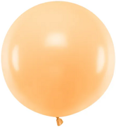 Balon okrągły 60 cm, Light Peach