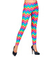 Spodnie LEGGINSY Kolorowe Neon Disco Lata 90 S/M