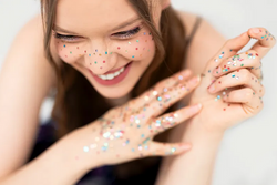 Brokat do twarzy i ciała, 3g, mix