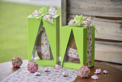 Róża na łodydze, zielona 4 szt.