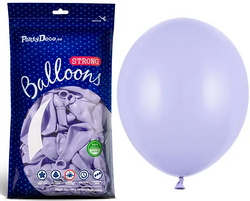 Balony Pastelowe Fioletowe Urodziny 12cm 100szt.