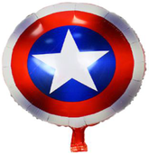 Balon foliowy Kapitan Ameryka, 18cali, 1szt.