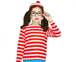 Kostium Strój Ciekawska Dziewczyna Wally 110/120cm