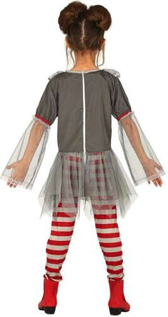 Kostium Strój KLAUN Clown Horror Halloween 5-6 lat