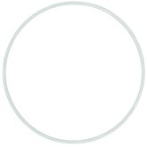 Koło Ring Obręcz Metalowa BIAŁA Łapacz Snów 40cm