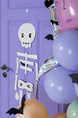 Dekoracja SZKIELET Kościotrup Halloween 110cm