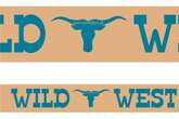 Taśma imprezowa "WILD WEST" 1 szt.