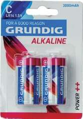 Baterie (LR14) alkaliczne GRUNDIG 2szt/bl