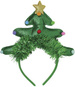 Opaska Świąteczna na Głowę Zielone Drzewko CHOINKA