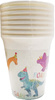 KUBECZKI Papierowe Wesołe DINOZAUR 200ml 8szt