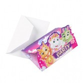 Zaproszenia Safiras, 8 szt.