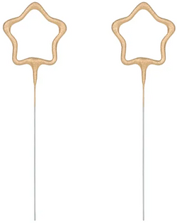 ZIMNE OGNIE Gwiazdy GWIAZDKI 16,5cm 2szt.