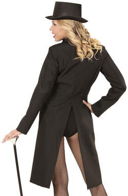 Czarny FRAK Damski Kabaret Tancerska Showtime, XL